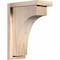 Ekena Millwork Huntington Smooth Corbel w/Backplate, Douglas Fir, 5 1/2"W x 10"D x 14"H COR06X10X14HUN01SDF - alternate 1